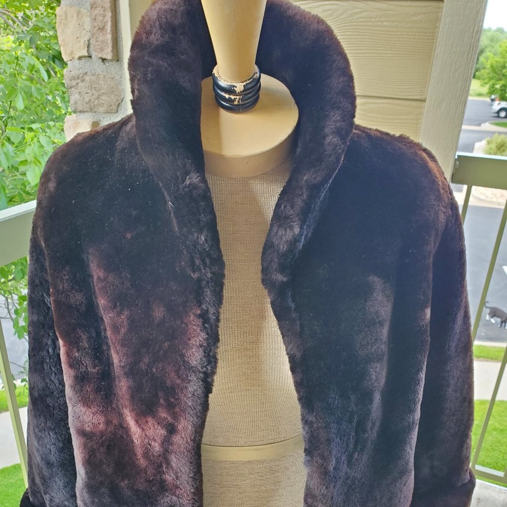 Vintage faux fur jacket